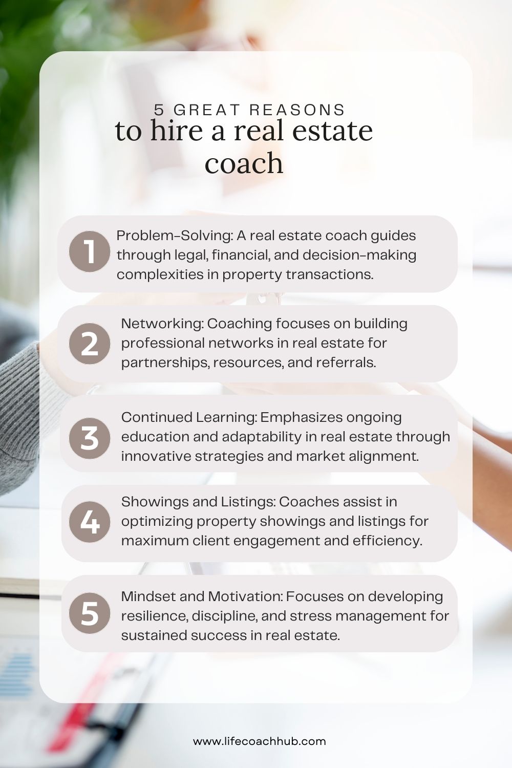 why hire a real estate coach?