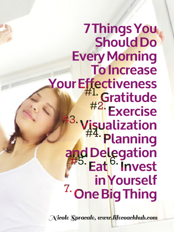 7 things to improve your effectiveness