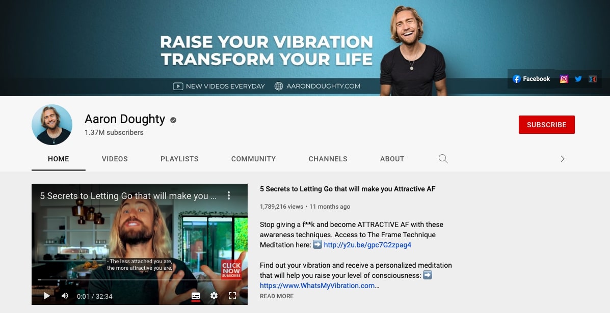 Aaron Doughty, spirituality, best life coaches on YouTube, coaching tip
