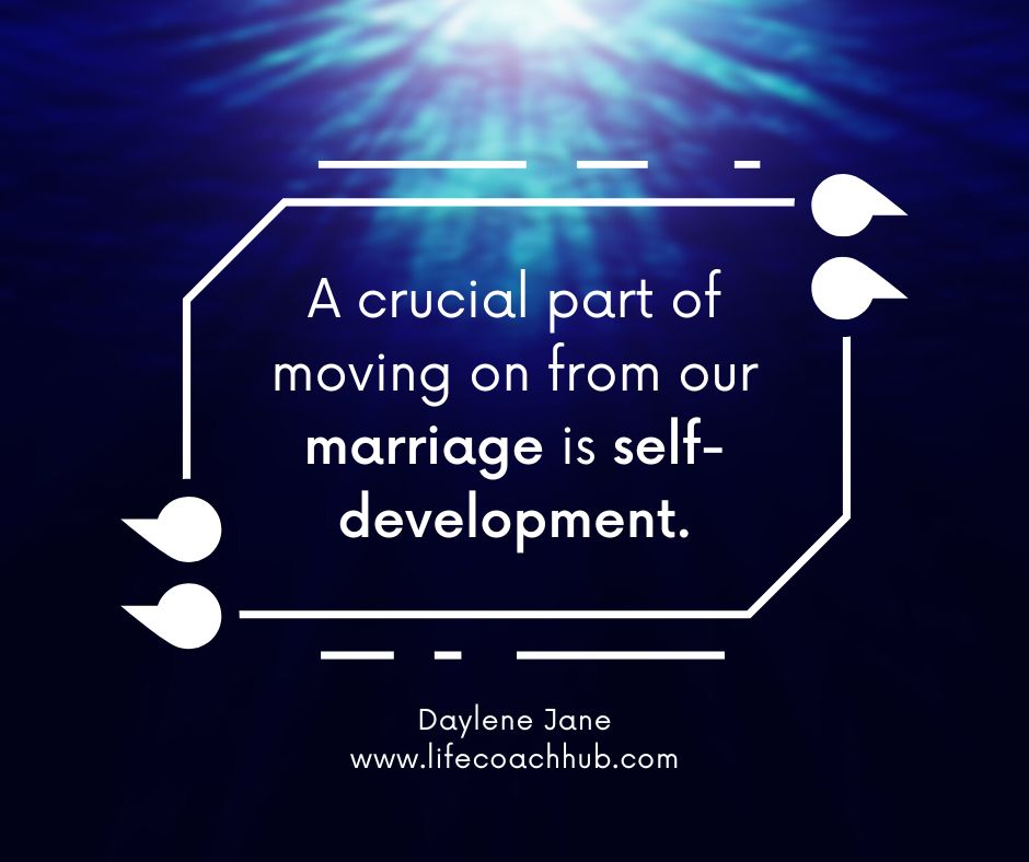 Crucial Part Moving Marriage Self Development: Accepting Divorce Quote
