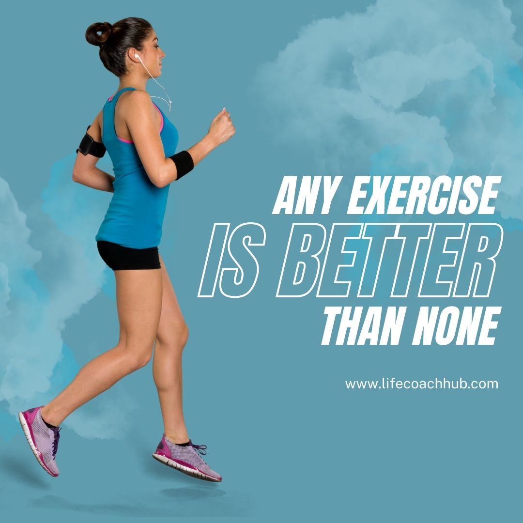 Any exercise at all is better than none, exercise, weight loss, starvation diet plan, fitness