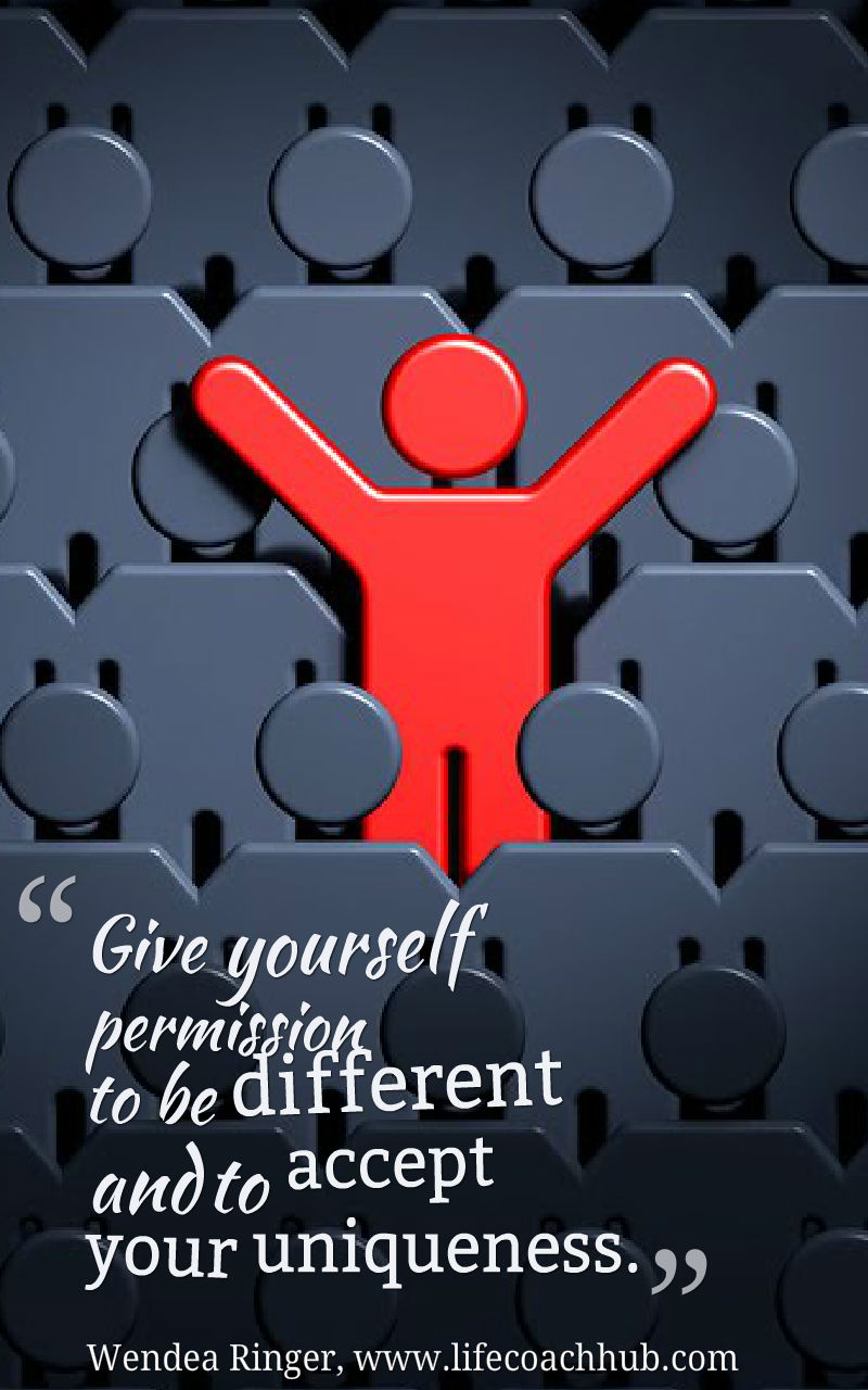 Be Different and Accept Your Uniqueness
