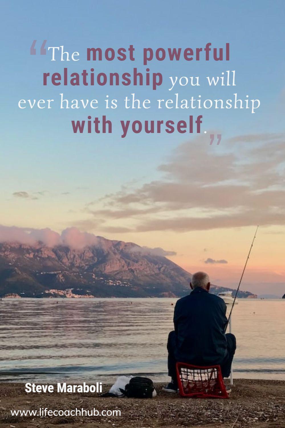 The most powerful relationship you will ever have is the relationship with yourself.	Steve Maraboli Coaching Quote