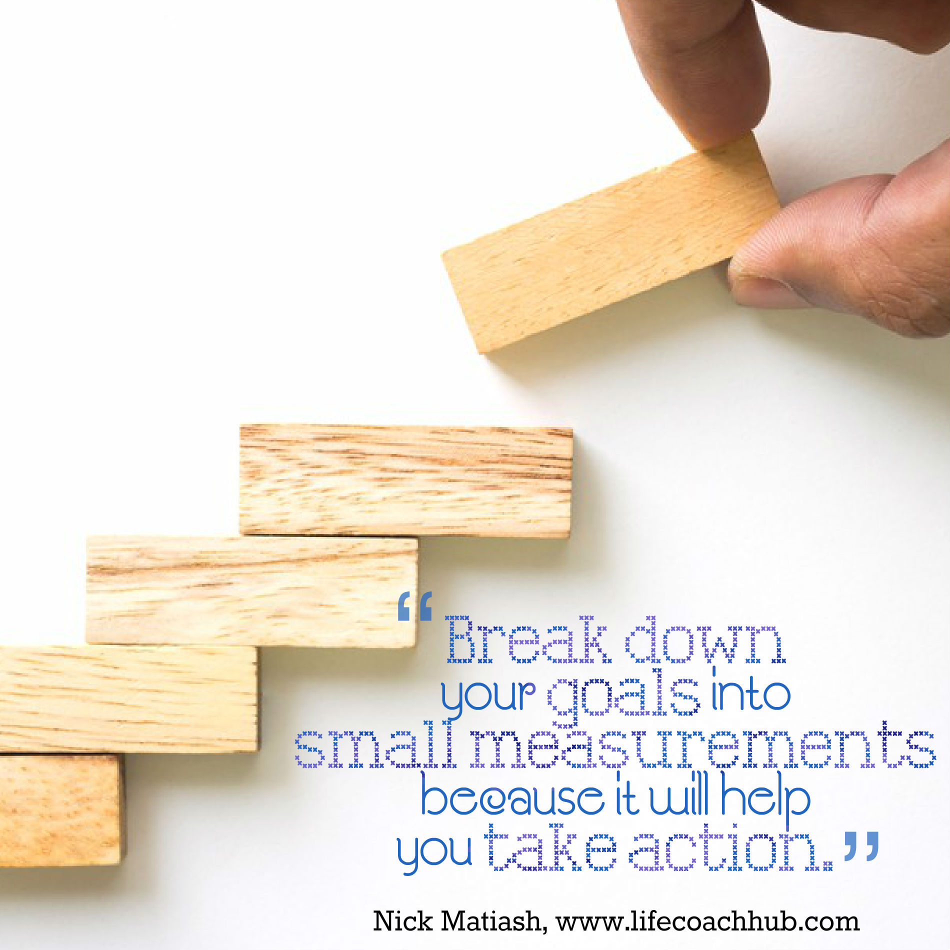 Break Down Your Goals Into Small Measurements