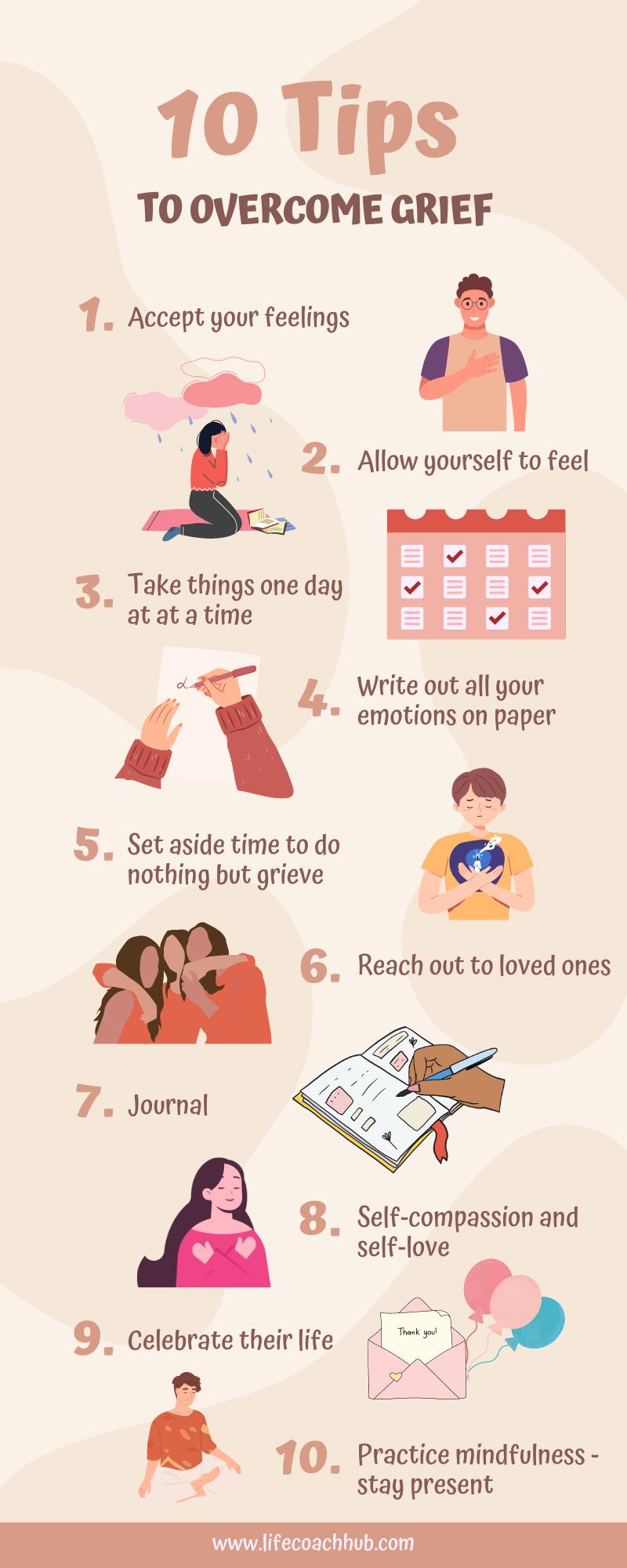 10 Tips to Overcome Grief