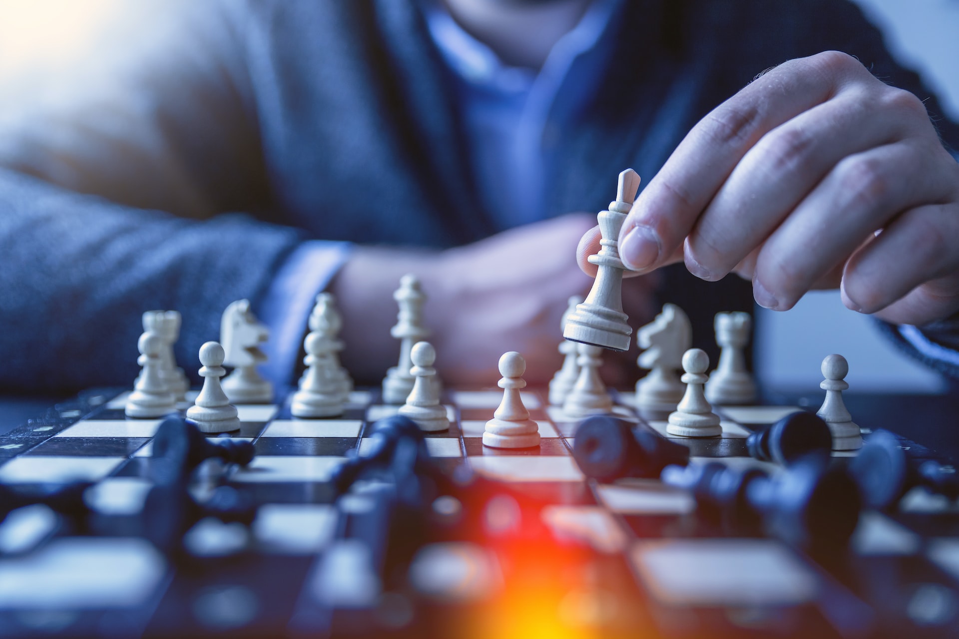 Developing a business strategy is a lot like chess