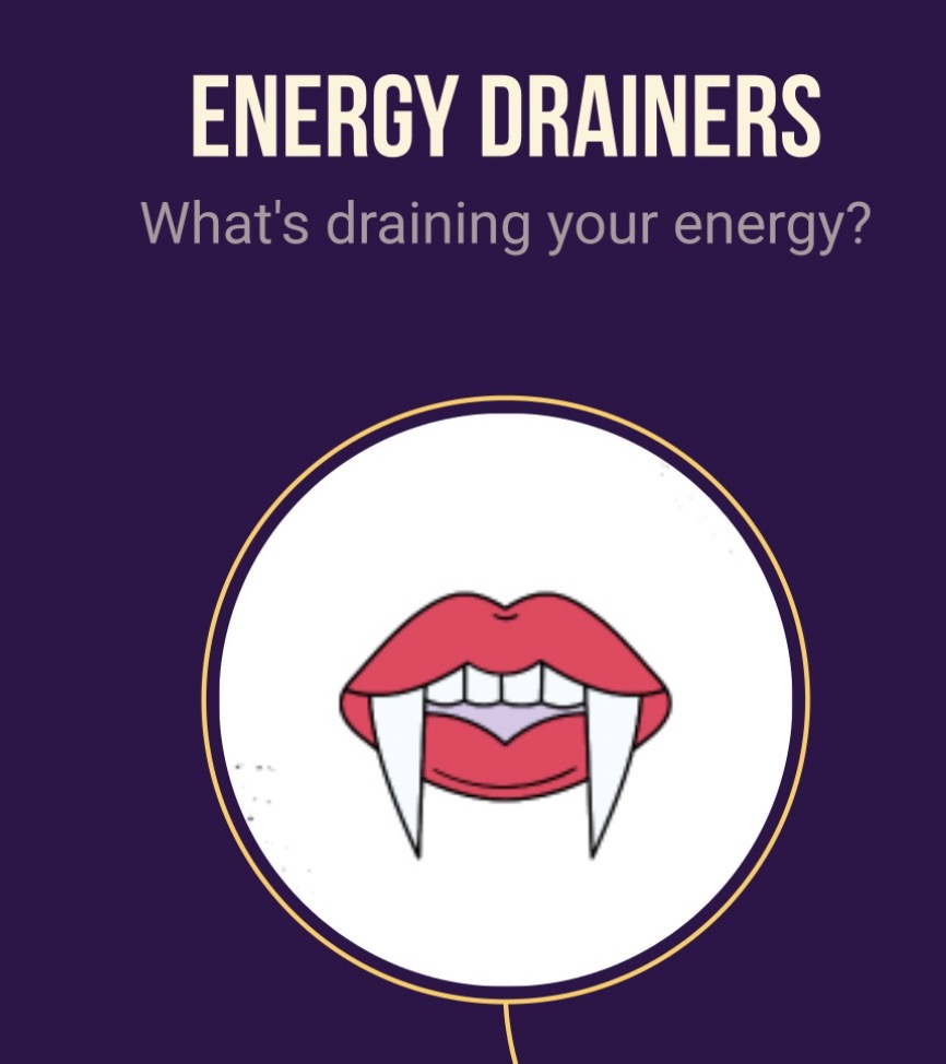 Don't let the energy vampires drain away your energy!