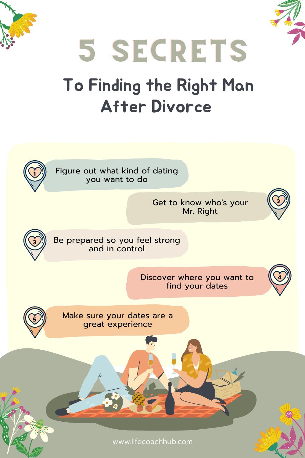 5 Secrets to Finding the Right Man After Divorce