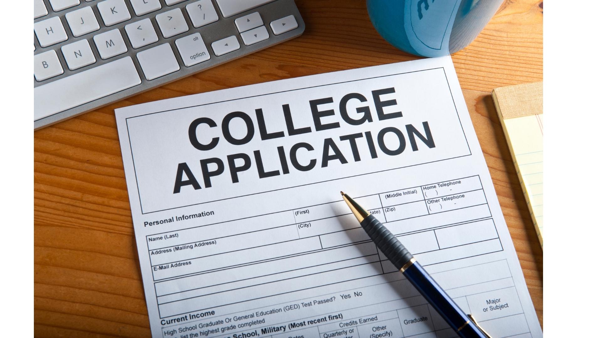 Putting in a college application is a great example of the GROW model at work