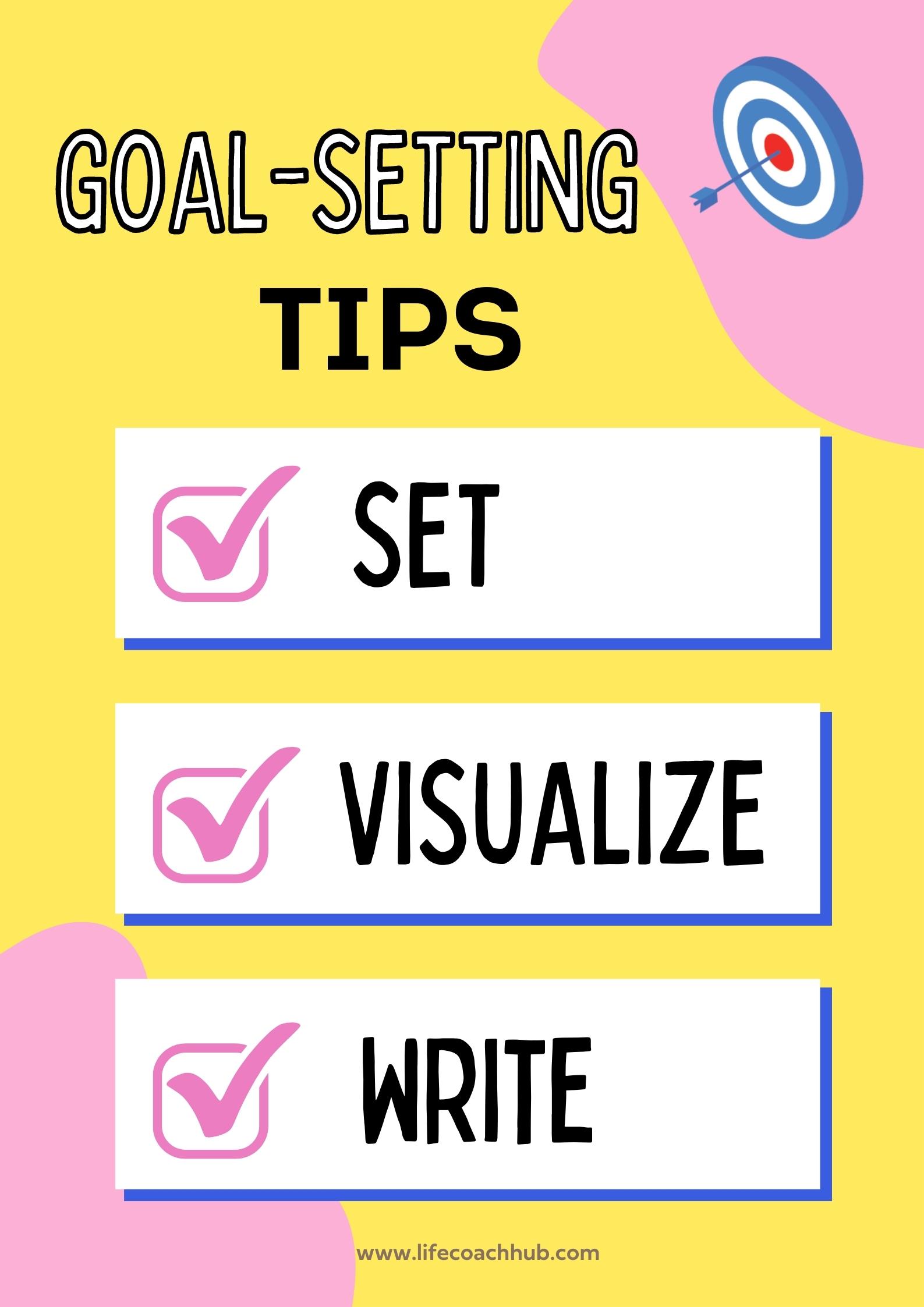 tips on setting goals