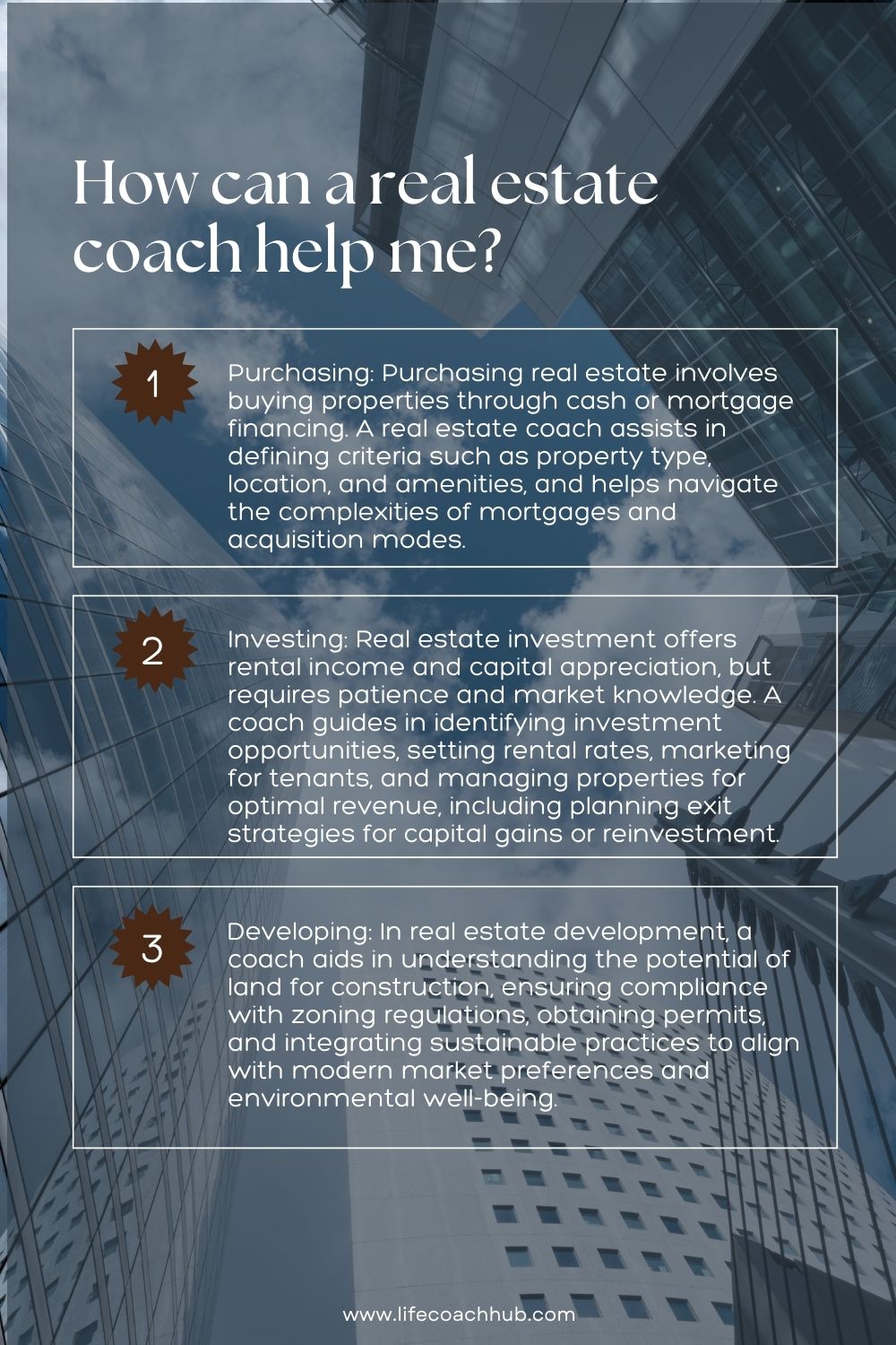 how can a real estate coach help me