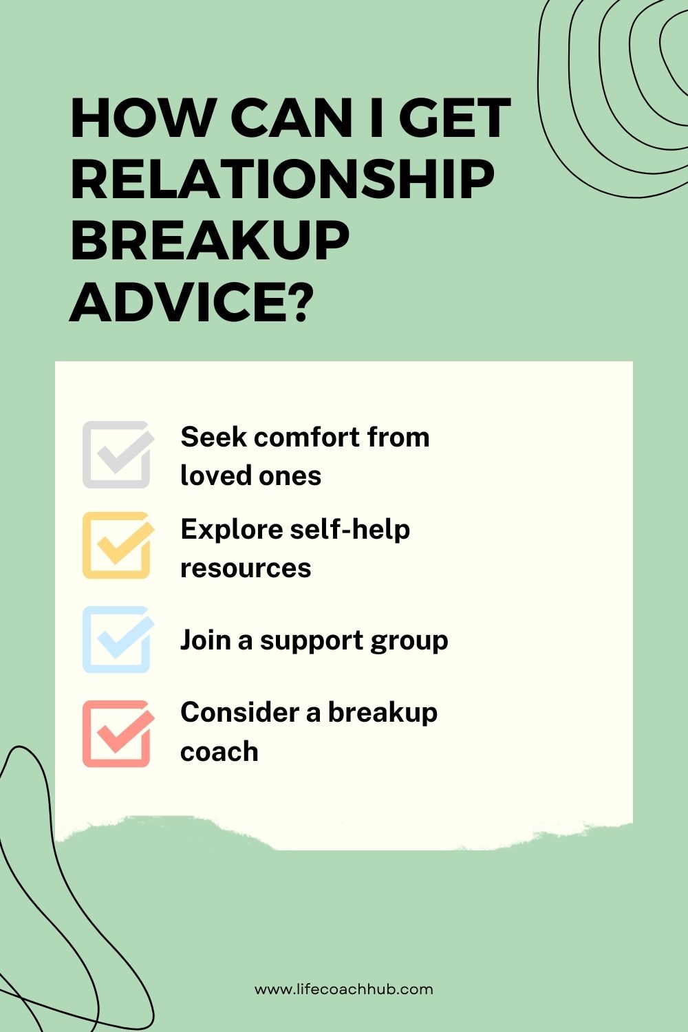 How can I get relationship breakup advice?