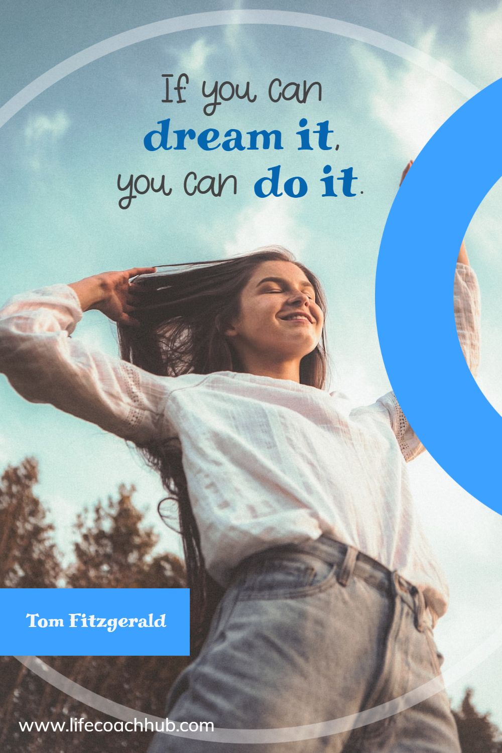 If you can dream it, you can do it. Tom Fitzgerald Coaching Quote