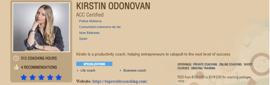 Show off your stuff in your online life coaching directory profile