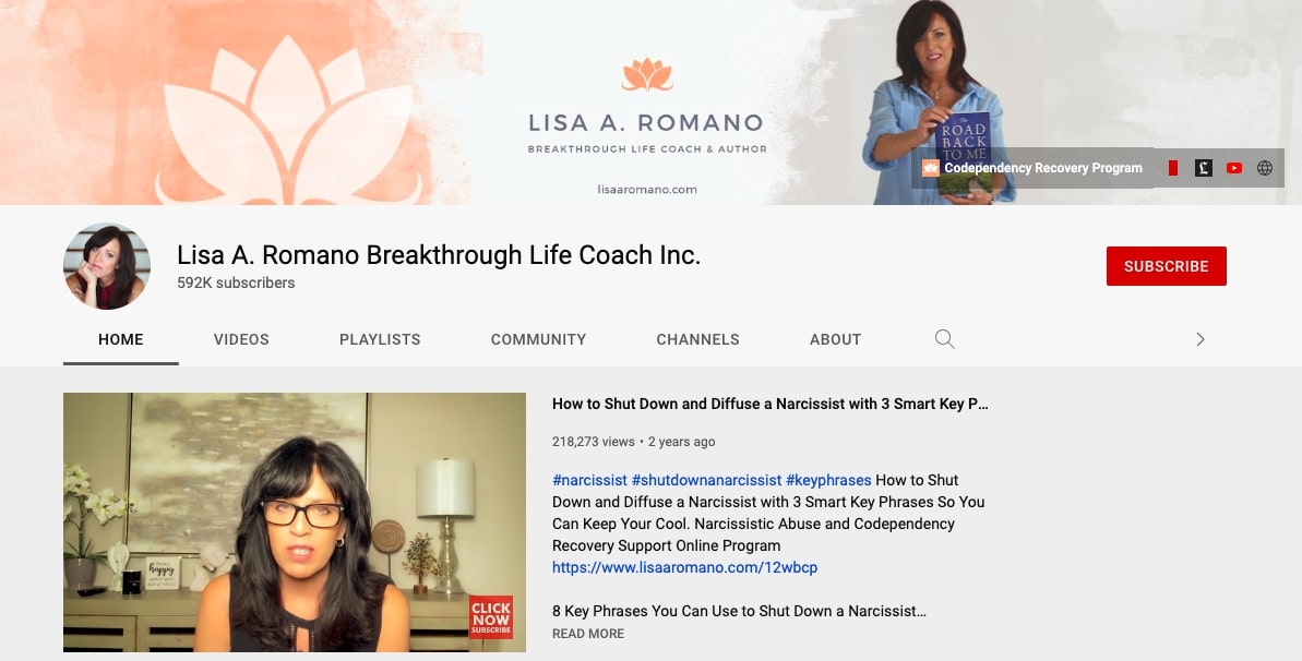 Lisa A. Romano, Breakthrough Life Coach Inc, best life coaches on YouTube, coaching tip