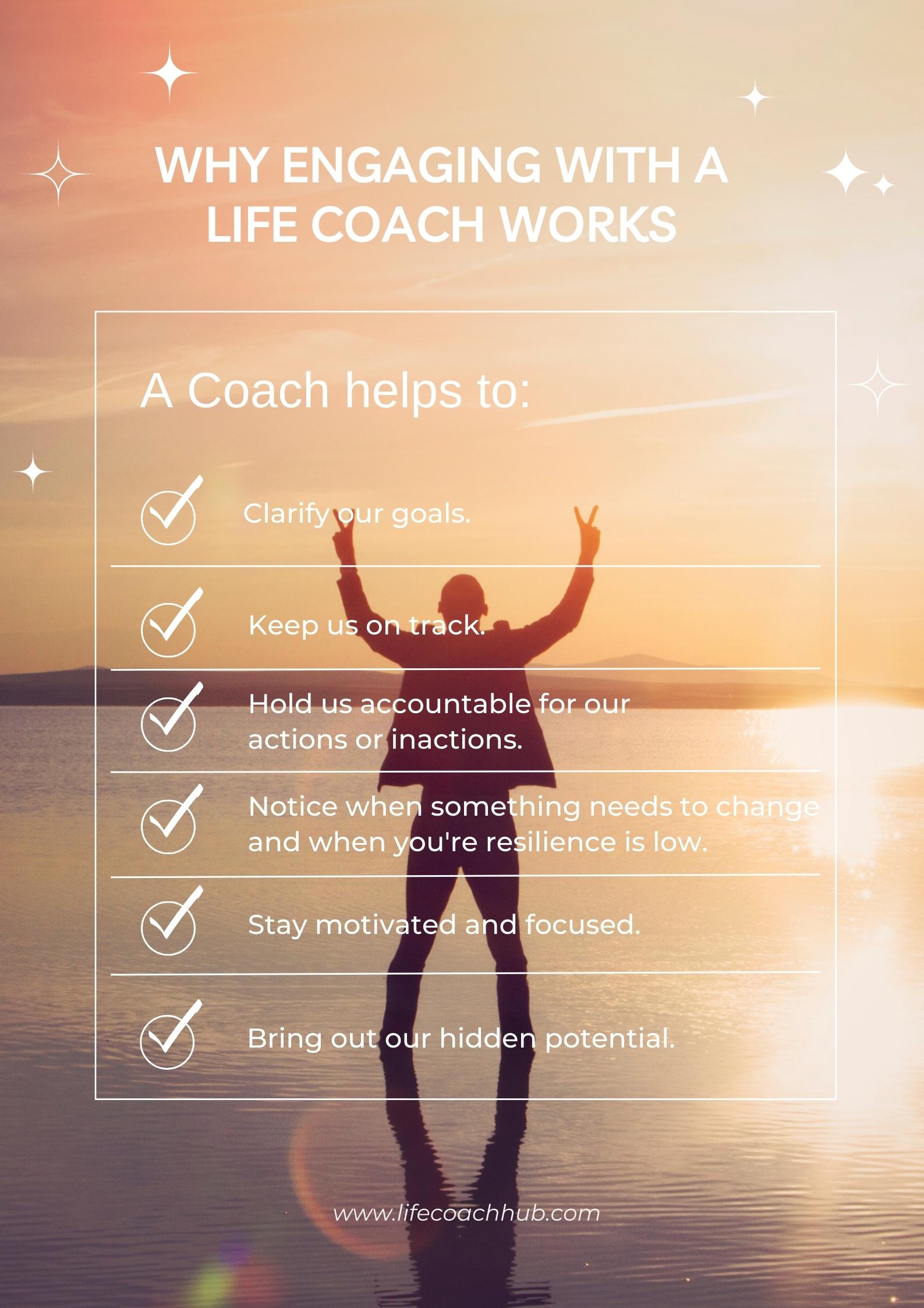 Why engaging with a life coach works