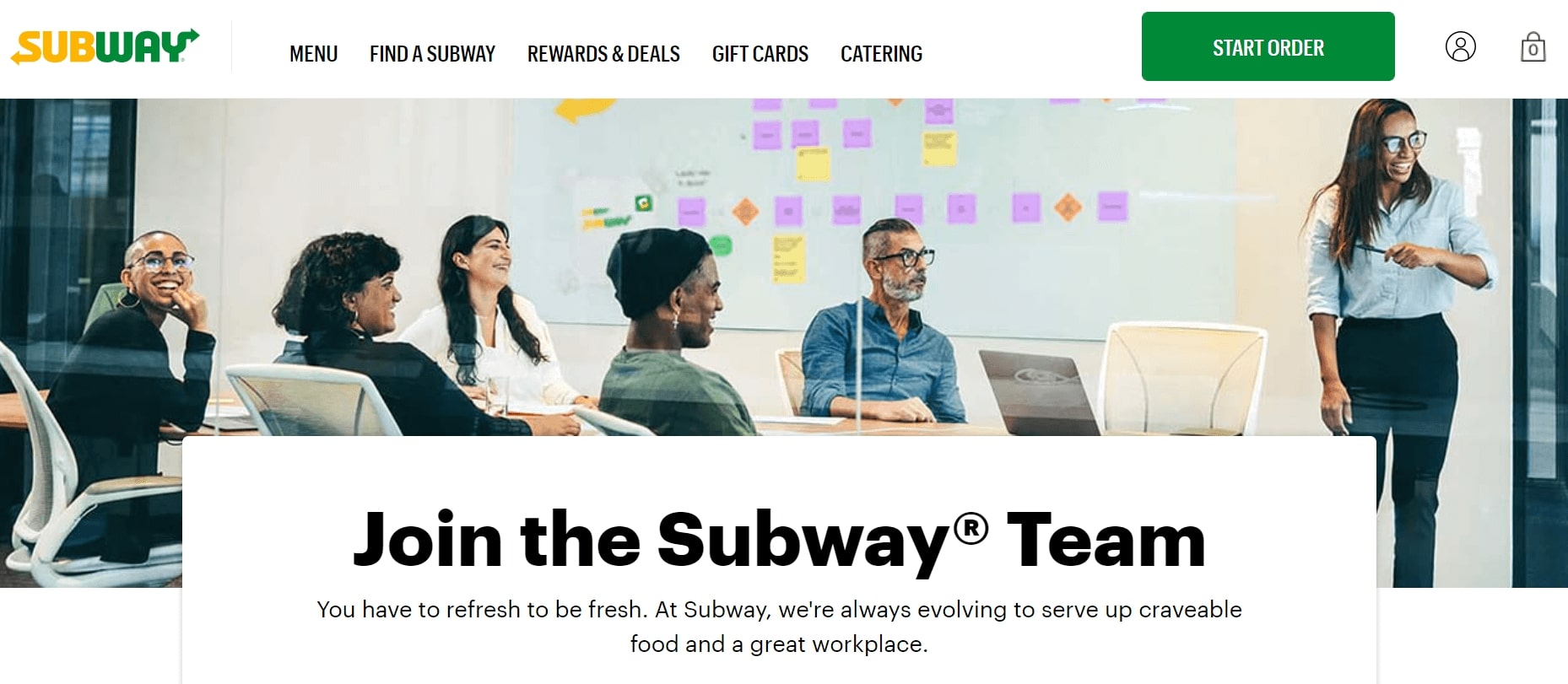 Subway sample interview questions and answers