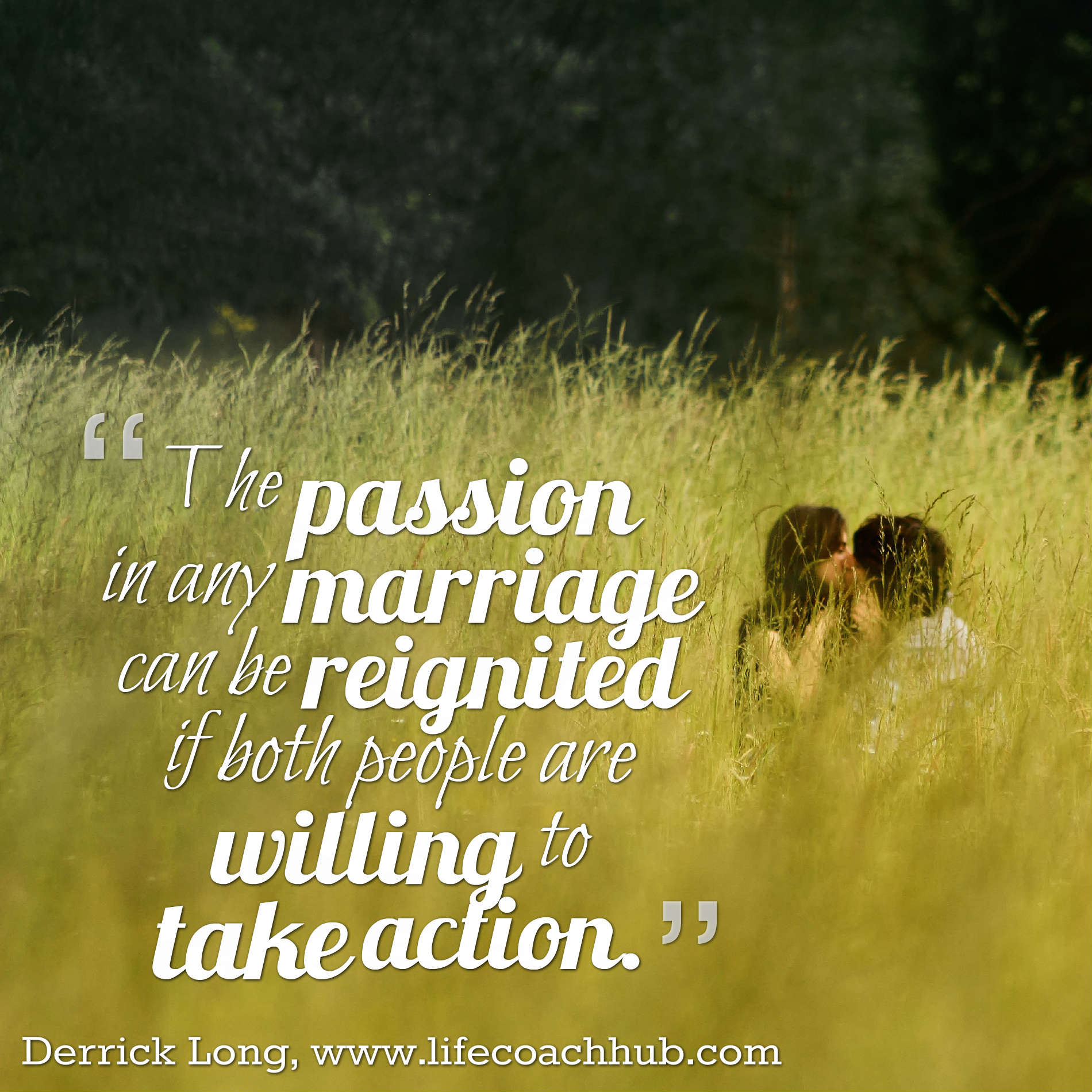 The Passion in any Marriage can be Reignited