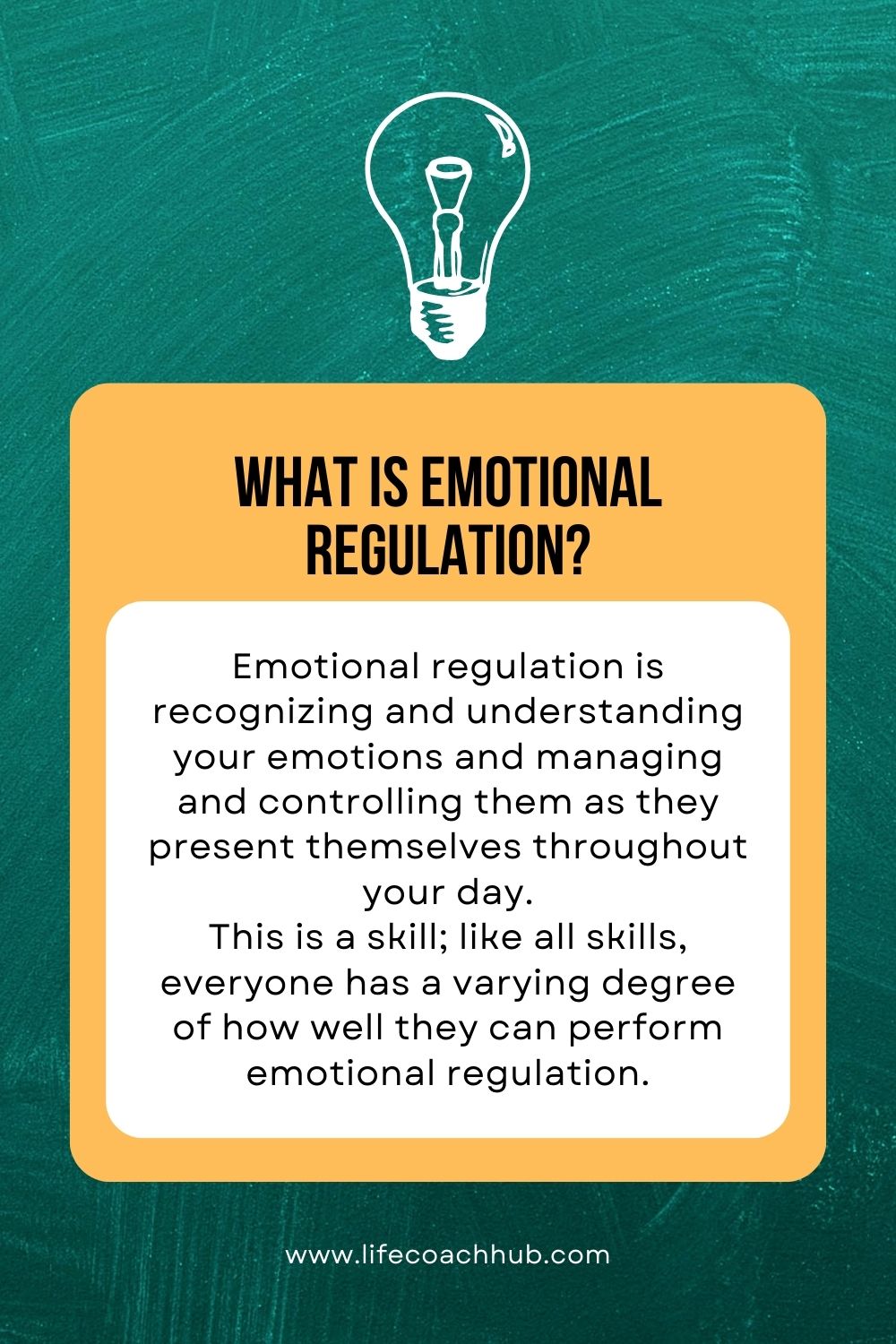 what is emotional regulation