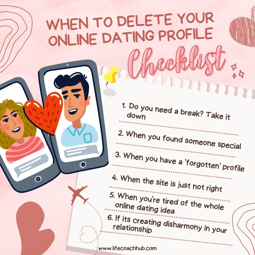 Checklist: When to delete your dating app profile